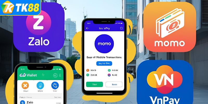 Nạp tiền TK88 dễ dàng qua ví điện tử